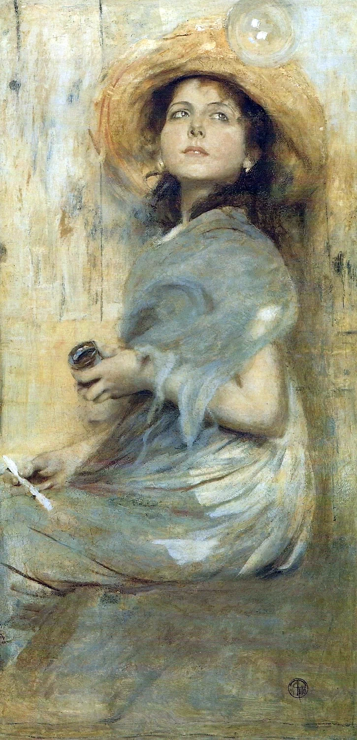  30-Ettore Tito-Bolla di sapone-1894 